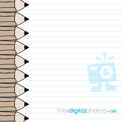 Blank Notebook Stock Image