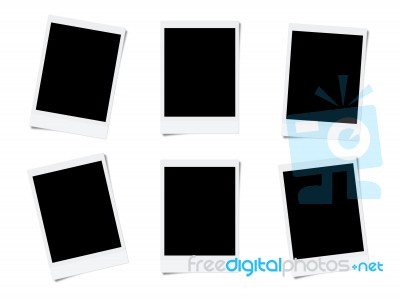 Blank Photo Frames Stock Image