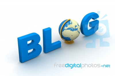 Blog Post Stock Image