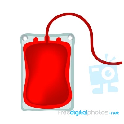 Blood Bag Stock Image