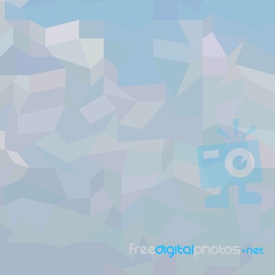 Blue Haze Abstract Low Polygon Background Stock Image
