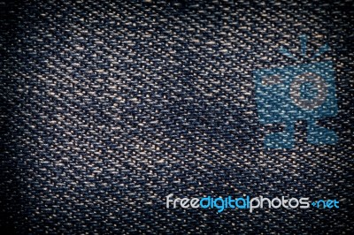 Blue Jeans Background Stock Photo