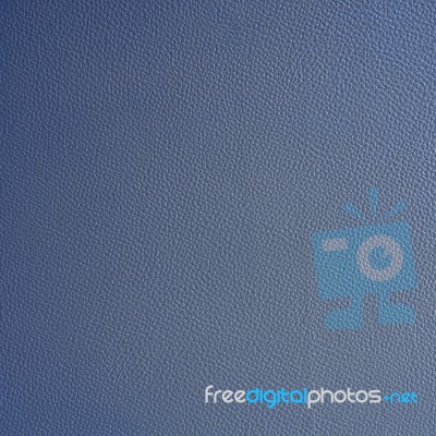 Blue Leather Texture Stock Photo