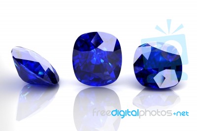 Blue Sapphire Stock Image