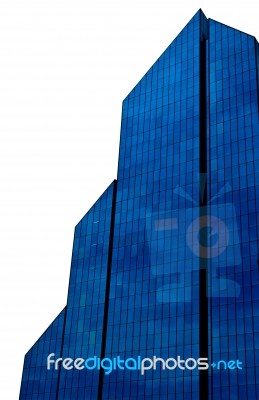 Blue Skyscraper Stock Image