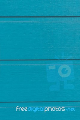 Blue Wooden Board Background Stock Photo