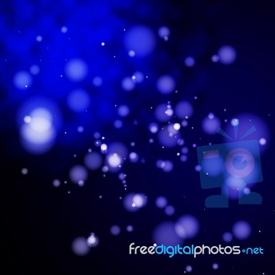 Blurred Light Spots Background Shows Blurry Twinkling Or Creativ… Stock Image