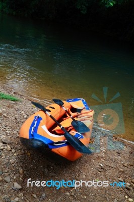 Boat Ready For Adventure Stock Photo