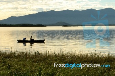 Boating Stock Photo