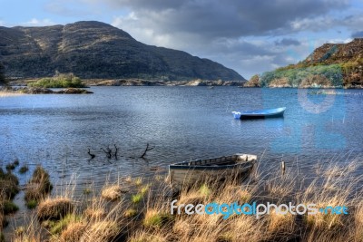 Boats On Water Stock Photo