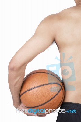 Body Man Basketball Stock Photo