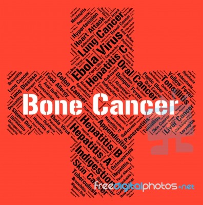 Bone Cancer Represents Poor Health And Afflictions Stock Image Bone Cancer Represents Poor Health And Afflictions Stock Image
