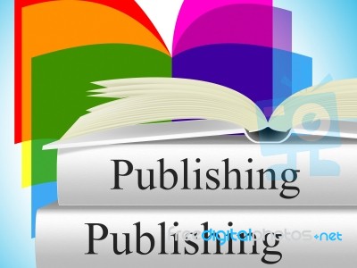 Books Publishing Shows Editor Media And Non-fiction Stock Image