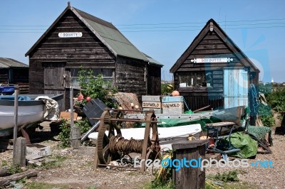 Bounty And Boy Dutta Sheds At Southwold Harbour Suffolk Stock Photo