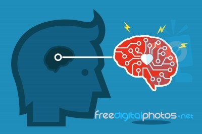 Brain And Idea Stock Image