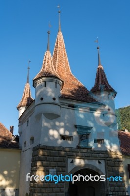 Brasov, Transylvania/romania - September 20 : Catherine's Gate I… Stock Photo