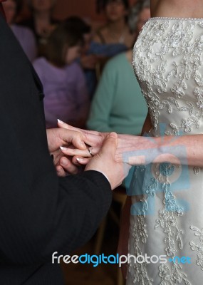 Bride And Groom Stock Photo