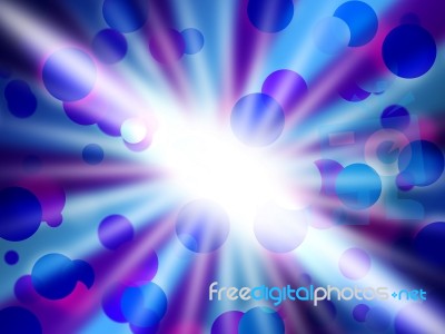 Brilliant Dots Background Means Round Spots And Brightness
 Stock Image