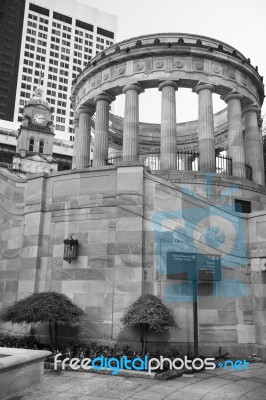 Brisbane, Australia - Thursday 17th August, 2017: View Of Anzac Square War Memorial In Brisbane City On Thursday 17th August 2017 Stock Photo