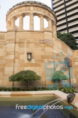 Brisbane, Australia - Thursday 17th August, 2017: View Of Anzac Square War Memorial In Brisbane City On Thursday 17th August 2017 Stock Photo