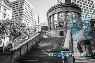 Brisbane, Australia - Thursday 17th August, 2017: View Of Anzac Square War Memorial In Brisbane City On Thursday 17th August 2017 Stock Photo