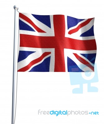 British Flag Stock Image