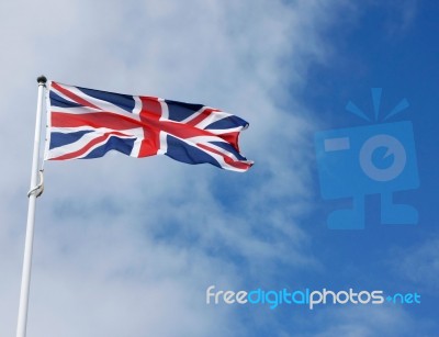 British Flag Stock Photo