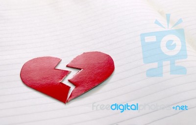 Broken Heart Stock Photo Broken Heart Stock Photo