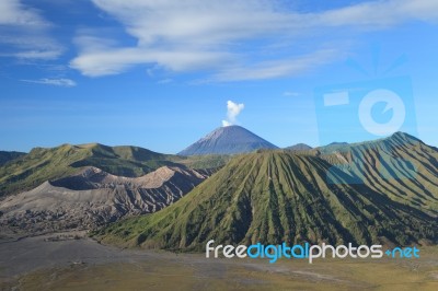 Bromo Volcano Stock Photo