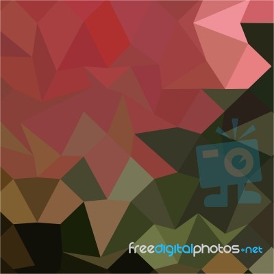 Brunswick Green Abstract Low Polygon Background Stock Image