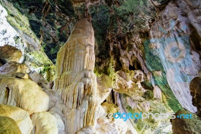 Bua Boke Cave Natural Stock Photo