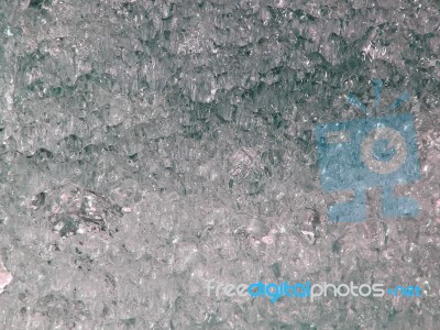Bubbling Ice Stock Photo