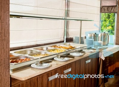 Buffet In The Restaurant Stock Photo
