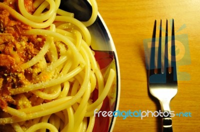 Buona Pasta Stock Photo