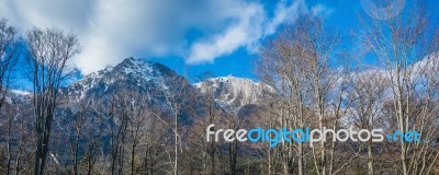 Busegi Mountains On The Prahova Valley Stock Photo