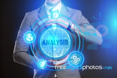 Business Analytics Intelligence Analysis Bi Big Data Technology Concept Stock Photo