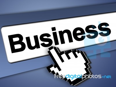 Business And Mouse Pointer Stock Image