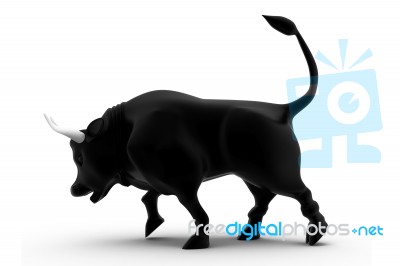 Business Bull Stock Image