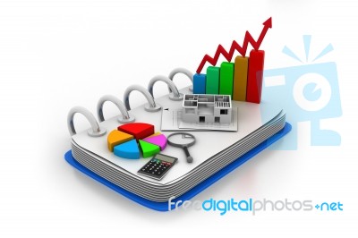 Business Chart Stock Image