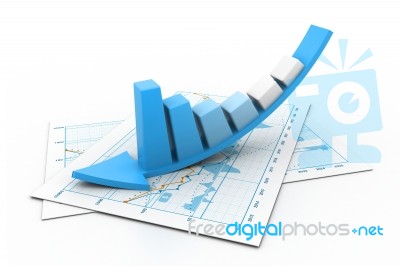 Business Chart Stock Image