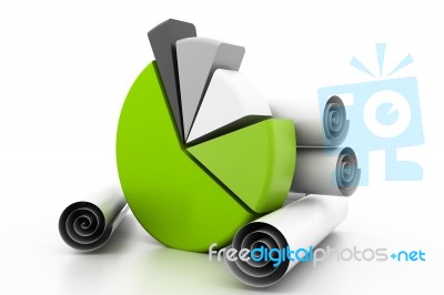 Business Chart And Graph Stock Image