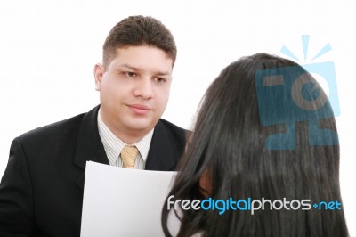 Business Coaching Concept Stock Photo