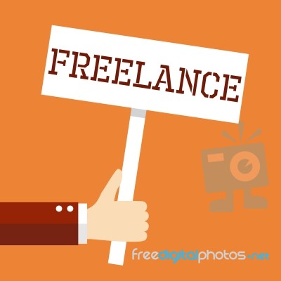 Business Concept, Freelance Stock Image