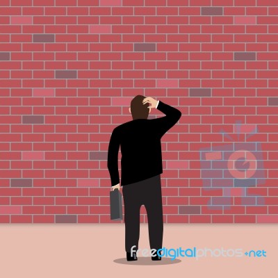 Business Dead End Stock Image