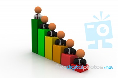 Business Graph Stock Image