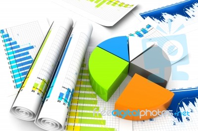 Business Graph Stock Image Business Graph Stock Image