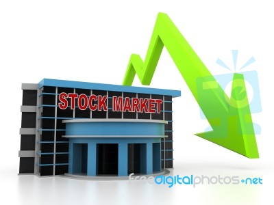 Business Graph  Stock Image