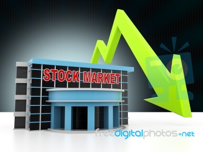 Business Graph  Stock Image