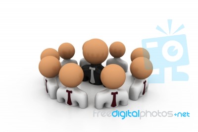 Business Group Stock Image