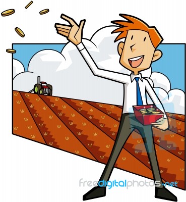 Business Investment In Real Estate Stock Image